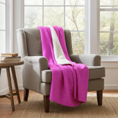 Leuk Elegant Abstract Klein Motief Roze Patroon Sherpa Deken