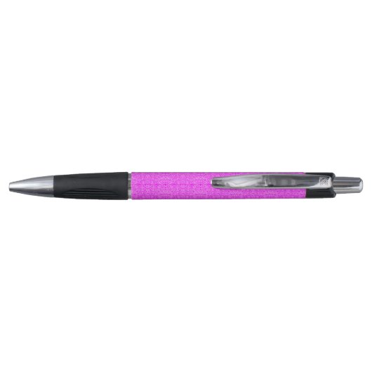 Leuk Elegant Abstract Roze Patroon Pen (Achterkant)