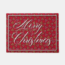 Leuk & Elegant Boho Hearts Rood  Patroon