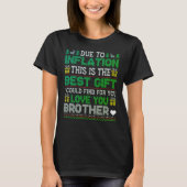 Leuk en eigenzinnig Kerst T-shirt voor broers en z (Voorkant)