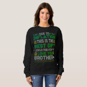 Leuk en eigenzinnig Kerst T-shirt voor broers en z (Voorkant volledig)