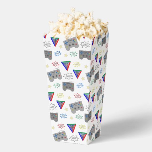 Leuk en Fancy 3 System Gamer Popcorn Bedankdoosjes (Popped)
