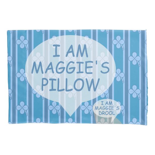 Leuk en Fancy  4 Leaf Clover Kussensloop (Voorkant)