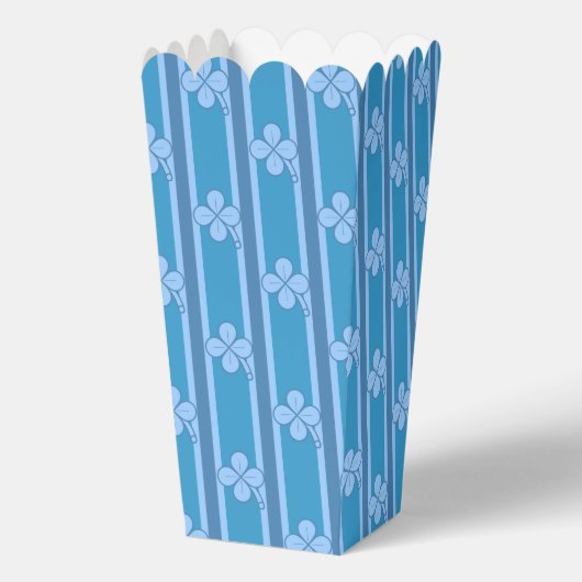 Leuk en Fancy 4 Leaf Clover Popcorn Bedankdoosjes (Voorkant)