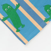Leuk en Fancy augurk Fleece Deken (Hoek)