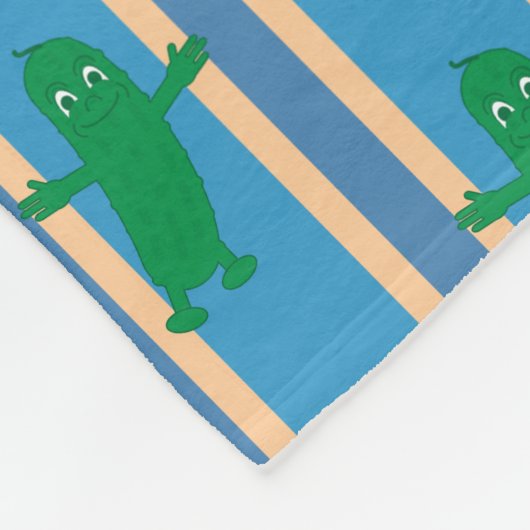 Leuk en Fancy augurk Fleece Deken (Hoek)