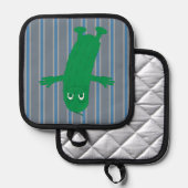 Leuk en Fancy augurk Pannenlap (Voorkant / Achterkant)