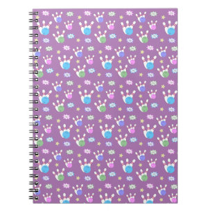 Leuk en Fancy Bowling Pattern Notitieboek