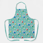 Leuk en Fancy Bowling Pattern Schort (Voorkant)