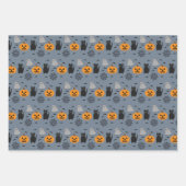 Leuk en Fancy Halloween Inpakpapier Vel (Voorkant)