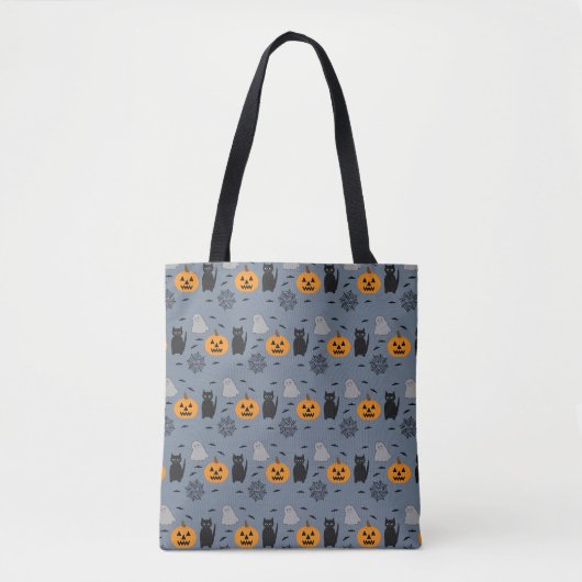 Leuk en Fancy Halloween Tote Bag (Voorkant)