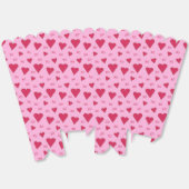Leuk en Fancy hart Popcorn Bedankdoosjes (Ongevouwen)