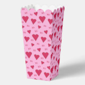 Leuk en Fancy hart Popcorn Bedankdoosjes (Voorkant)