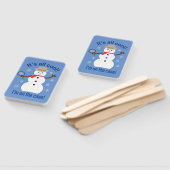 Leuk en Fancy Het is allemaal Cool Snowman Detecti Handwaaier (Niet-gemonteerd)