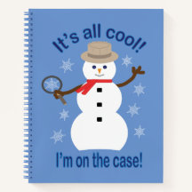 Leuk en Fancy Het is allemaal Cool Snowman Detecti