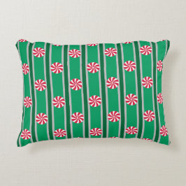 Leuk en Fancy Kerst Peppermint Snoep Accent Kussen