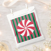 Leuk en Fancy Kerst Peppermint Snoep Bedankzakje (Geknipt)