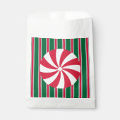 Leuk en Fancy Kerst Peppermint Snoep Bedankzakje (Voorkant)