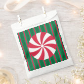 Leuk en Fancy Kerst Peppermint Snoep Bedankzakje (Geknipt)