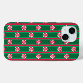 Leuk en Fancy Kerst Peppermint Snoep Case-Mate iPhone Case (Achterkant (horizontaal))