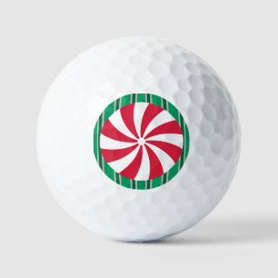 Leuk en Fancy Kerst Peppermint Snoep Golfballen