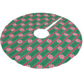 Leuk en Fancy Kerst Peppermint Snoep Kerstboom Rok (Gekanteld)