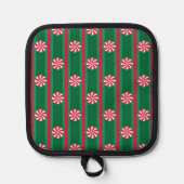 Leuk en Fancy Kerst Peppermint Snoep Pannenlap (Voorkant)