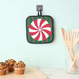 Leuk en Fancy Kerst Peppermint Snoep Pannenlap