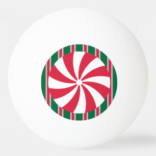 Leuk en Fancy Kerst Peppermint Snoep Pingpongbal