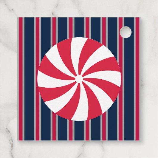 Leuk en Fancy pepermunt Snoep Bedankjes Labels (Achterkant)