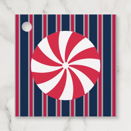 Leuk en Fancy pepermunt Snoep Bedankjes Labels (Voorkant)