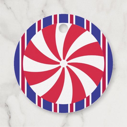 Leuk en Fancy pepermunt Snoep Bedankjes Labels (Achterkant)