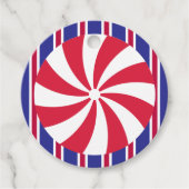 Leuk en Fancy pepermunt Snoep Bedankjes Labels (Voorkant)