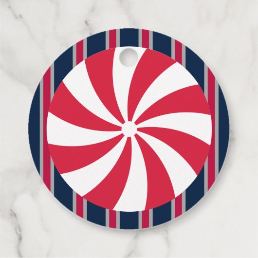 Leuk en Fancy pepermunt Snoep Bedankjes Labels (Achterkant)