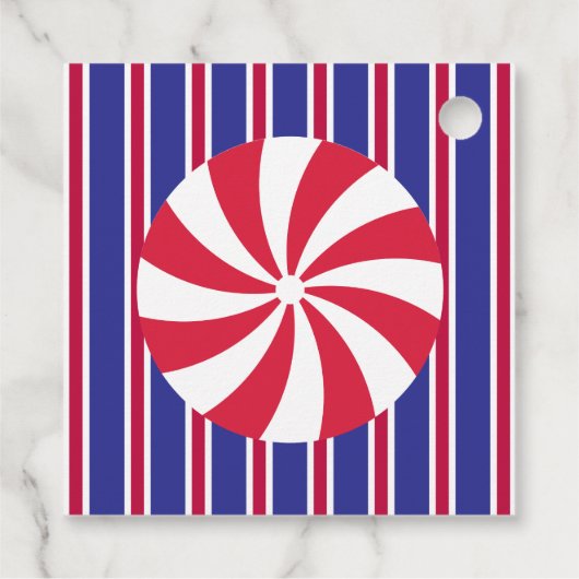 Leuk en Fancy pepermunt Snoep Bedankjes Labels (Achterkant)