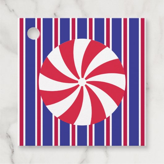 Leuk en Fancy pepermunt Snoep Bedankjes Labels (Voorkant)