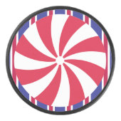 Leuk en Fancy pepermunt Snoep Hockey Puck (Voorkant)