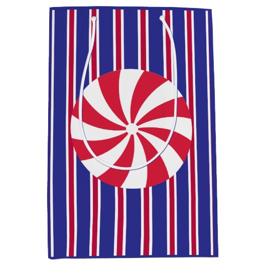 Leuk en Fancy pepermunt Snoep Medium Cadeauzakje (Voorkant)