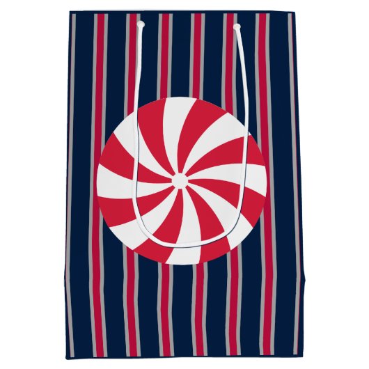 Leuk en Fancy pepermunt Snoep Medium Cadeauzakje (Achterkant)