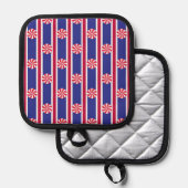 Leuk en Fancy pepermunt Snoep Pannenlap (Voorkant / Achterkant)