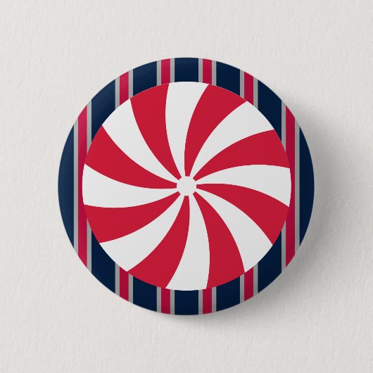Leuk en Fancy pepermunt Snoep Ronde Button 5,7 Cm (Voorkant)