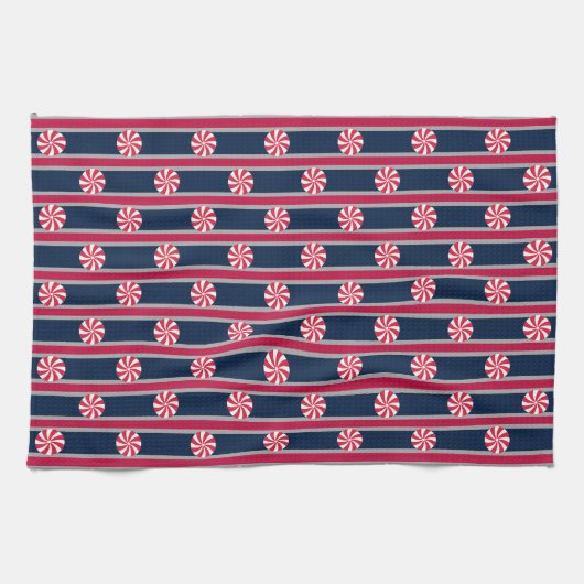 Leuk en Fancy pepermunt Snoep Theedoek (Horizontaal)