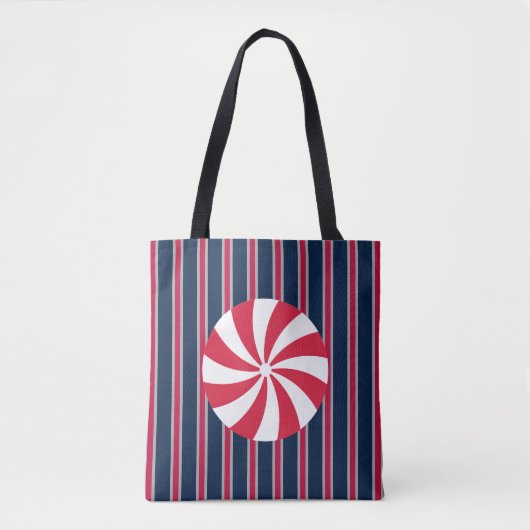 Leuk en Fancy pepermunt Snoep Tote Bag (Voorkant)