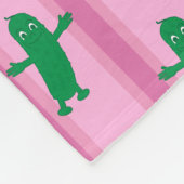 Leuk en Fancy roze augurk Fleece Deken (Hoek)
