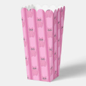 Leuk en Fancy Roze Kat Popcorn Bedankdoosjes (Voorkant)
