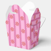 Leuk en Fancy Roze Kerst Peppermint Snoep Bedankdoosjes (Geopend)
