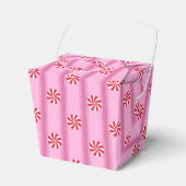 Leuk en Fancy Roze Kerst Peppermint Snoep Bedankdoosjes (Voorkant Zijde)