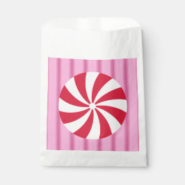Leuk en Fancy Roze Kerst Peppermint Snoep Bedankzakje