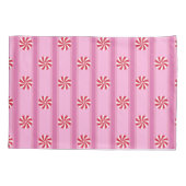 Leuk en Fancy Roze Kerst Peppermint Snoep Kussensloop (Achterkant)