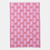 Leuk en Fancy Roze Kerst Peppermint Snoep Theedoek (Verticaal)